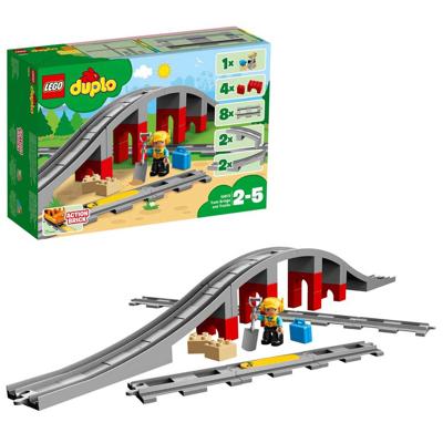 Lego Duplo 10872 Treinbrug en Rails 26-delig Lego Duplo 10872 Treinbrug en Rails 26-delig