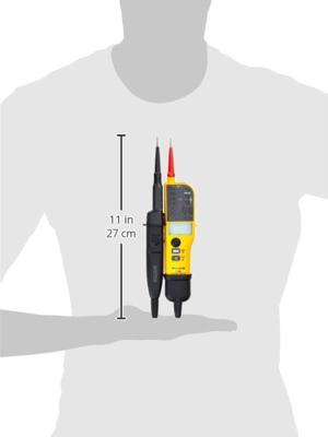 Fluke T150 Tweepolige spanningstester CAT III 690 V, CAT IV 600 V Akoestisch, LCD, LED, Vibratie Fluke T150 Tweepolige spanningstester CAT III 690 V, CAT IV 600 V Akoestisch, LCD, LED, Vibratie