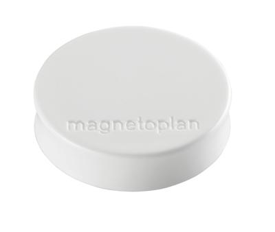 magnetoplan Magneet Ergo Medium (Ø x h) 30 mm x 8 m Rond Wit 10 stuk(s) 1664000