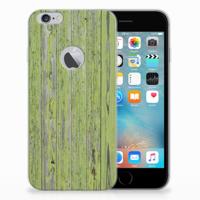Apple iPhone 6 Plus | 6s Plus | Bumper Hoesje | Green Wood - thumbnail
