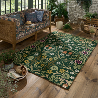 Morris & Co - Blackthorn-Tump outdoor 428507 - 140x200 cm Vloerkleed - thumbnail