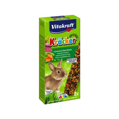 groente/biet-kracker dwergkonijn 2in1 Gebr. de Boon Vitakraft - Vitakraft groente/biet-kracker dwergkonijn 2in1 Gebr. de Boon Vitakraft - Vitakraft