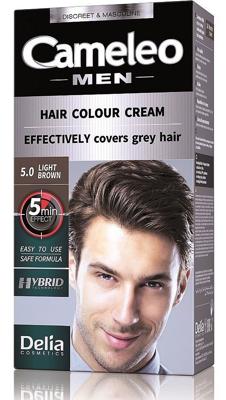Cameleo Men Hair Color Cream 5.0 Light Brown Cameleo Men Hair Color Cream 5.0 Light Brown