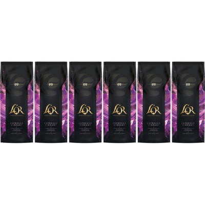 L'OR Vibrant Espresso - koffiebonen - 6 x 1 kilo