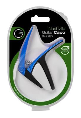 G7th Nashville Steel String Blue capo