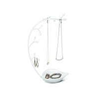 Sieradenrekje boom met bakje Umbra 12 haakjes - thumbnail