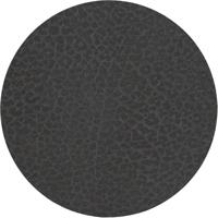 LIND DNA - Glass Mat Circle - Onderzetter 10cm Hippo Black-Anthra - thumbnail