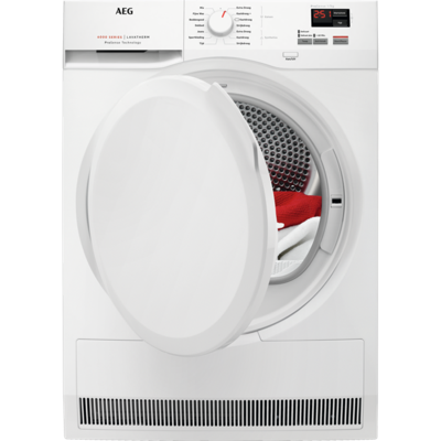 AEG T6DB72KP Vrijstaand Voorbelading Wit 7 kg B