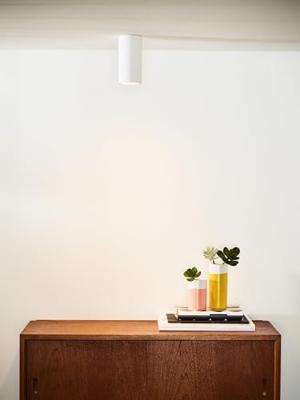 Lucide GIPSY - Plafondspot - Ø 7 cm - 1xGU10 - Wit