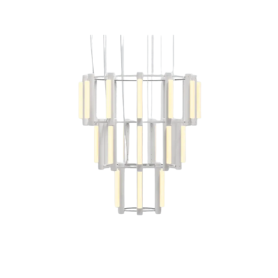 A-N-D - Pipeline Kroonluchter 10 Hanglamp