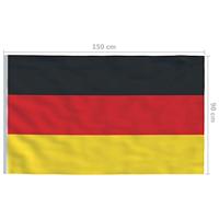Vlag Duitsland 90x150 cm - thumbnail