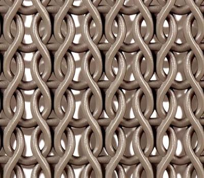 Curver Knit wasbox 57 liter bruin - thumbnail