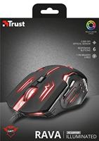 GXT 108 Rava illuminated Gaming mouse Gaming muis - thumbnail