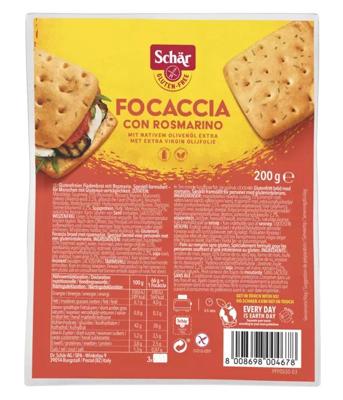 Schar Focaccia Rozemarijn Glutenvrij