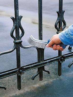 Wolfcraft Handdraadborstel | Staal | 265mm | 1 stuk - 2715000 Wolfcraft Handdraadborstel | Staal | 265mm | 1 stuk - 2715000