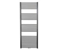 Sanicare design radiator midden aansluiting recht 160 x 60 cm. Gunmetal Sanicare - thumbnail
