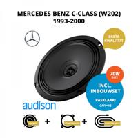 Premium speakers voor Mercedes Benz C-Class (W202) 1993-2000 - Voordeuren - thumbnail