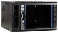 DSI 6U wandkast (kantelbaar) met glazen deur - DS6606-DOUBLE server rack - thumbnail