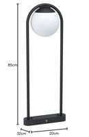 Eglo Design bollampPrata Vecchia 85cm zwart - 98733 - thumbnail