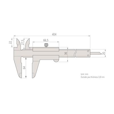 SCHUIFMAAT 0-300 530-115