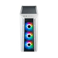 CoolerMaster Case MasterBox 520 TG White ARGB - thumbnail