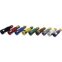 SKS Hirschmann MSEB 2600 G M3 Au Veiligheids-labconnector, female Bus, inbouw verticaal Stift-Ø: 2 mm Rood 1 stuk(s) - thumbnail