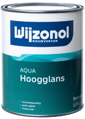Wijzonol Aqua Hoogglans - 1ltr