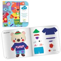 Collage set Kleine kooltjes DJECO blauw - thumbnail