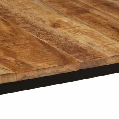 Eettafel 160x80x75 cm massief hout ruw mangohout