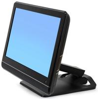 Ergotron Ergotron AIO STAND Monitor-tafelbeugel 1-voudig 68,6 cm (27) Zwart - thumbnail