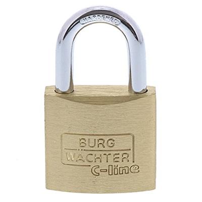 Burg Wächter 3041 Hangslot 25.00 mm Verschillend sluitend Messing Sleutelslot