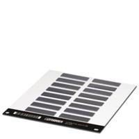 Phoenix Contact 0831672 LS-EMP-AL (60X15) BK Apparaatmarkering Montagemethode: Vergrendelen Zwart Aantal markeringen: 80 5 stuk(s) - thumbnail