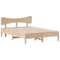 Bedframe zonder matras massief grenenhout 120x190 cm - thumbnail