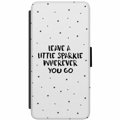 Samsung Galaxy S7 flipcase - Leave a little sparkle