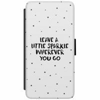 Samsung Galaxy S7 flipcase - Leave a little sparkle - thumbnail