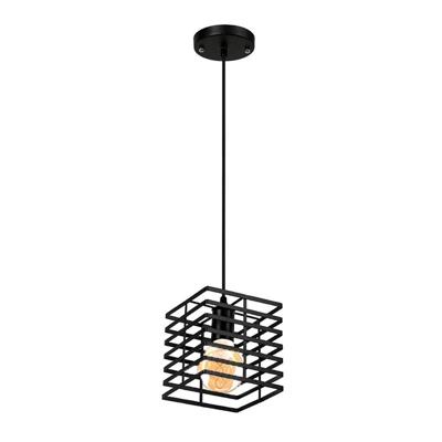 Homestyle Pro mk015-b industriële hanglamp 15x18 cm zwart/metaal