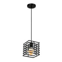 Homestyle Pro mk015-b industriële hanglamp 15x18 cm zwart/metaal - thumbnail