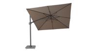 Platinum Challenger zweefparasol T2 premium 3x3 Havanna - thumbnail