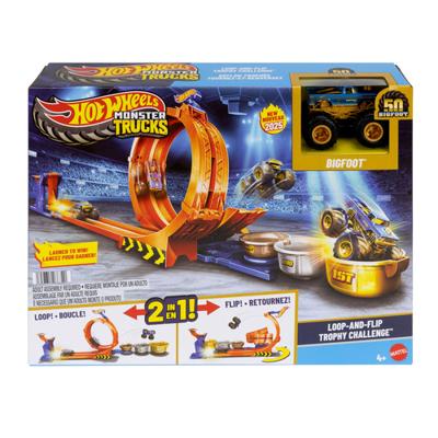 Hot Wheels Monster Trucks Loop and Flip Trophy Challenge - thumbnail