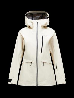 Peak Performance Vertec HIPE® 3L Wintersportjas Dames Sand Fog M