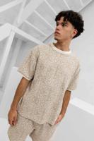 Pure Path Jacquard Set Heren Bruin/Wit - Maat XL - Kleur: WitBruin | Soccerfanshop - thumbnail