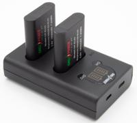 ChiliPower EN-EL23 Nikon USB Duo Kit - Camera accu set - thumbnail