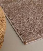 Tapeso Vierkant vloerkleed Fine - beige - 140x140 cm - thumbnail