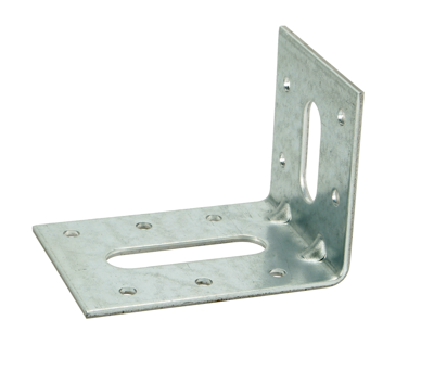 GB hoekanker met 2 rillen 60x80/ 57x2.5 sendzimir verzinkt | 100 stuks - 17272355