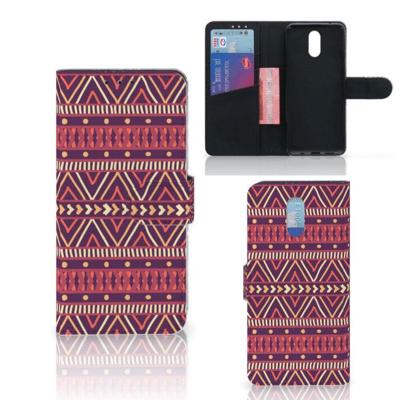 Nokia 2.3 | Telefoon Hoesje | Aztec Paars Nokia 2.3 | Telefoon Hoesje | Aztec Paars
