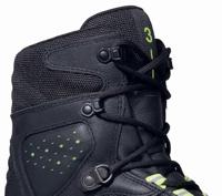 uvex S3 PUR W11 6875248 Hoge veiligheidsschoenen S3 Schoenmaat (EU): 48 Zwart, Geel 1 paar - thumbnail