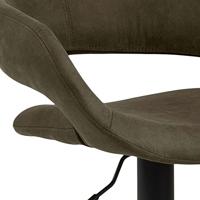 Bendt Barkruk 'Pia' (zithoogte 59-80cm), kleur Olive Green - thumbnail