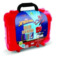 Multiprint Spiderman reis stempel- en kleurkoffer - thumbnail
