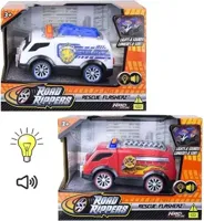 Brandunit Road rippers auto politie of brandweer met licht en geluid - thumbnail