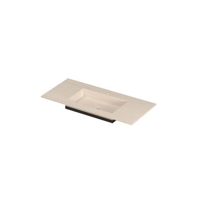 INK Post Wastafel keramische slab envelop bak midden met 1 kraangat 100x45x1 Travertin matt INK Post Wastafel keramische slab envelop bak midden met 1 kraangat 100x45x1 Travertin matt